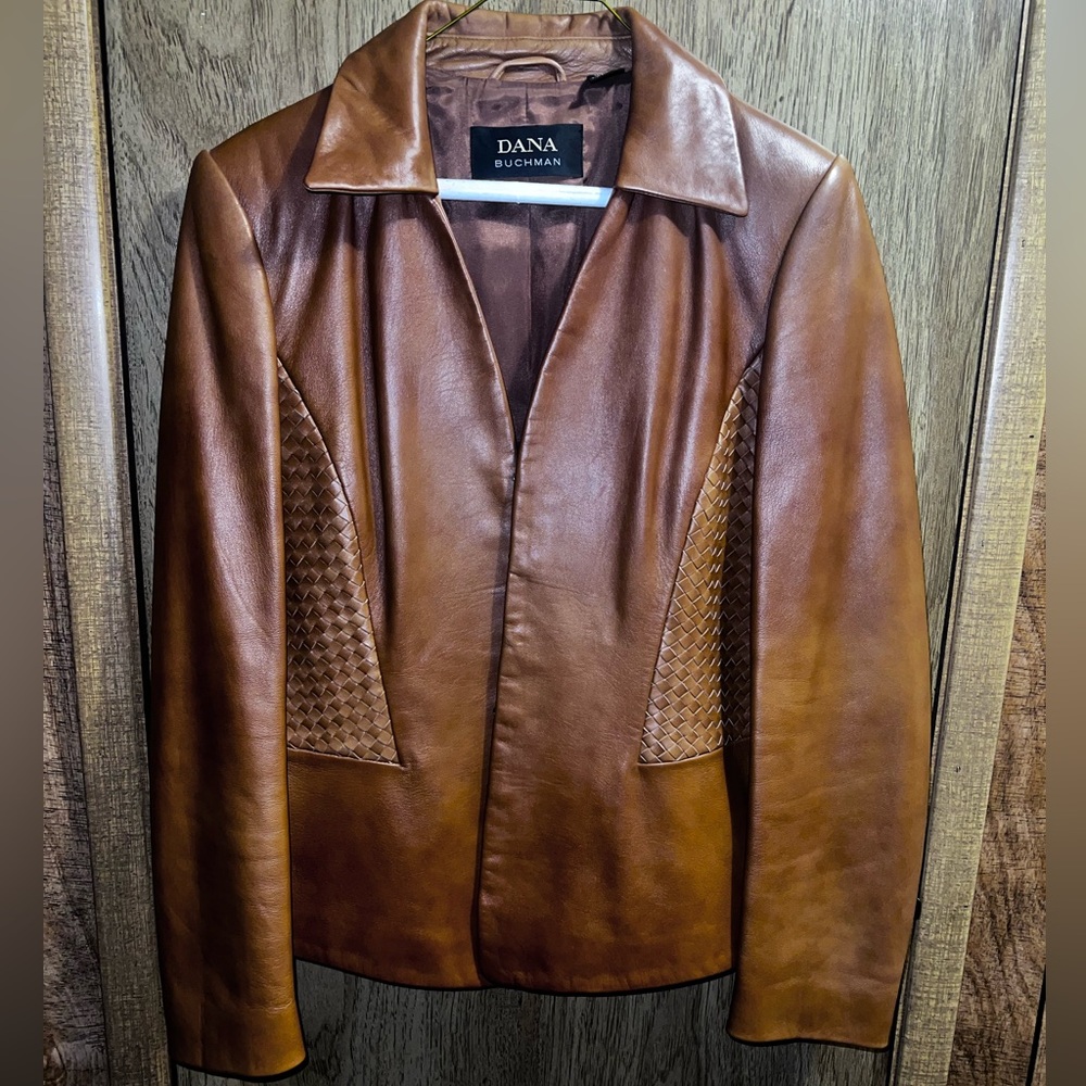 Vintage Dana Buchman brown jacket